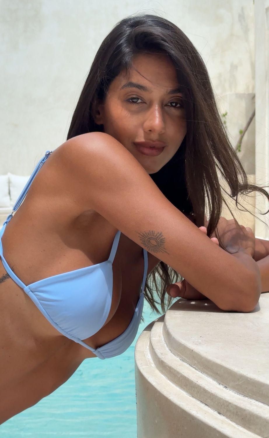 Swimsuit Kylie, Blue, M, L