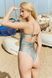 One-piece swimsuit Mai Tai, Grey, XS-S